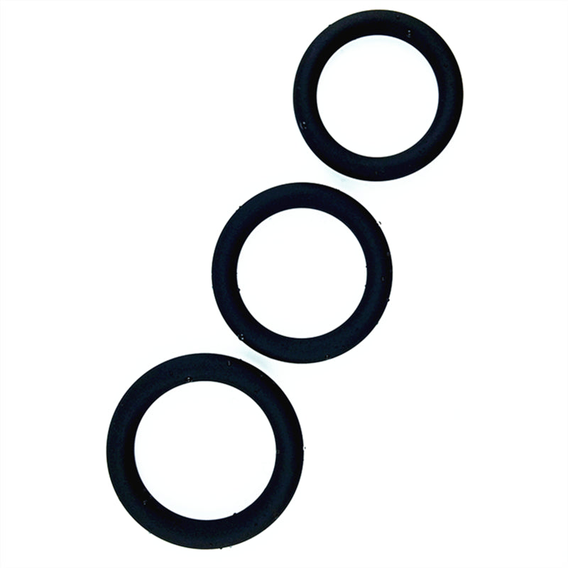 GripMaster GripTrio Performance Liquid Silicone Cock Ring