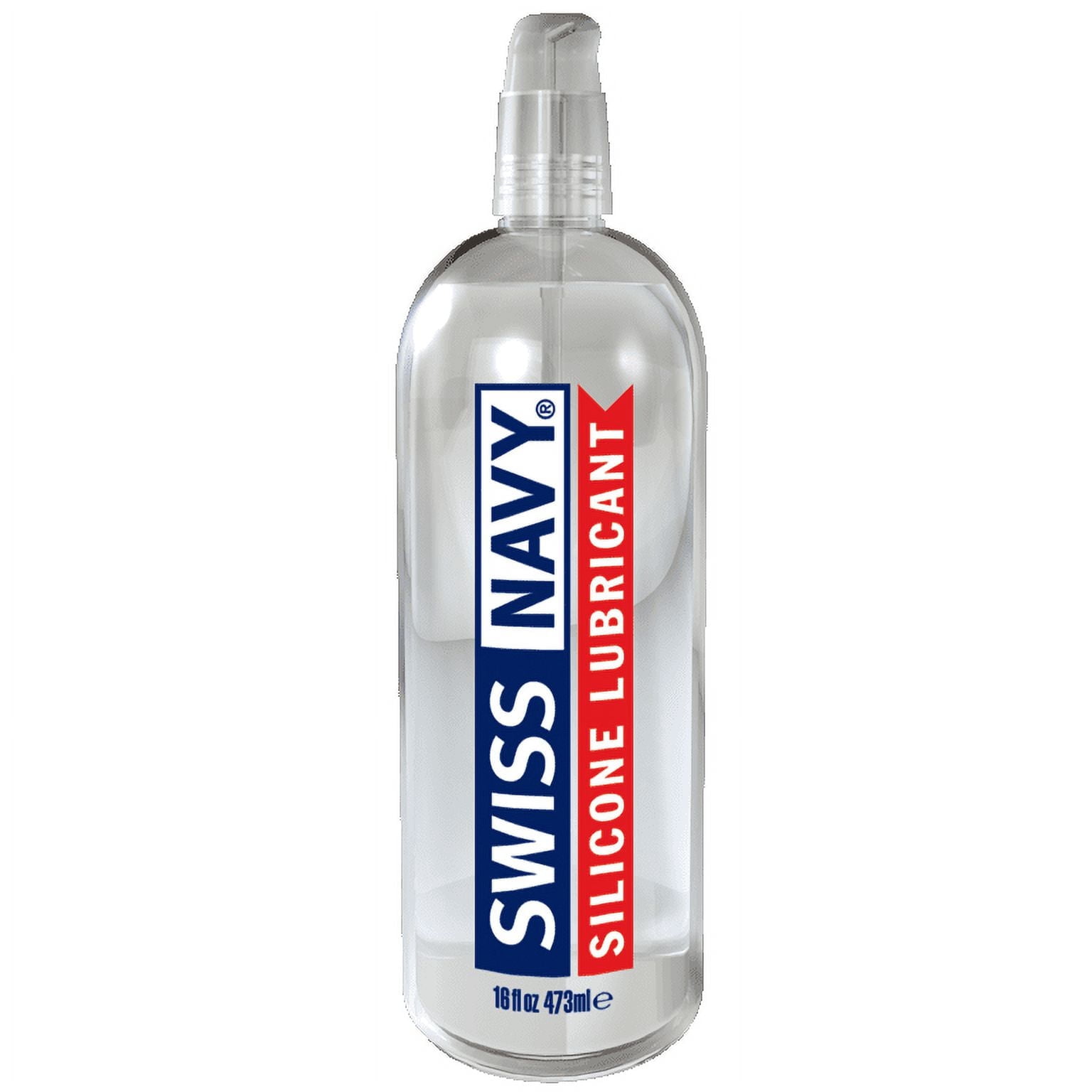 Swiss Navy Premium Silicone Lubricant 16oz Pump