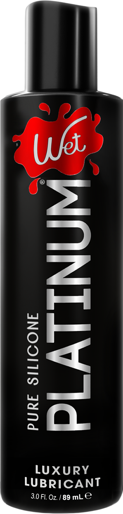 WET Platinum Premium Pure Silicone Lubricant 9oz